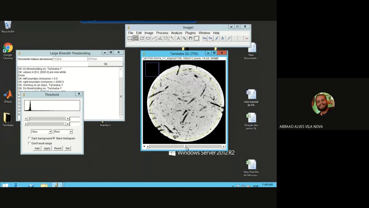 Curso ImageJ - Aula 3.3.3 Praticando Pt4 - YouTube