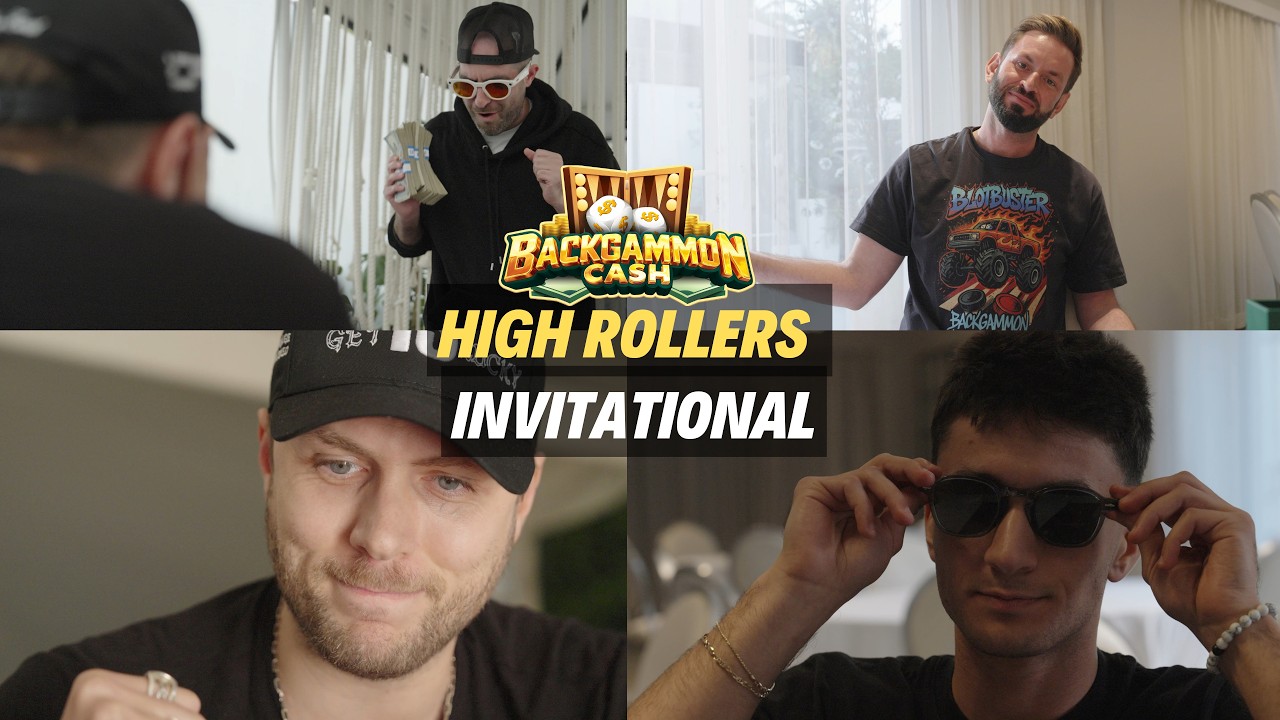 Backgammon Cash High Rollers Invitational: Where Legends Clash for Thousands