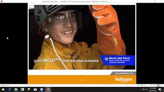 What is the guideWELD LIVE real welding guidance system?