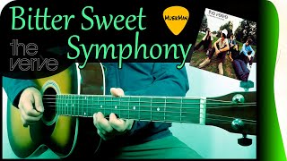 BITTER SWEET SYMPHONY 🎼🍋 - The Verve / GUITAR Cover / MusikMan #137 chords