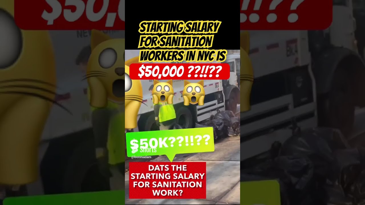Sanitation Workers Starting Salary In NYC #short