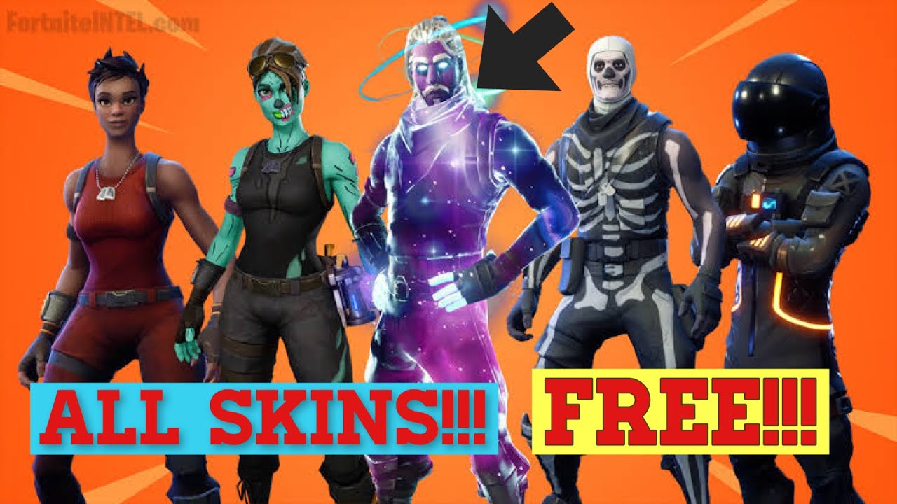 New How To Get Every Skin In Fortnite Free!!! Skin glitch In fortnite