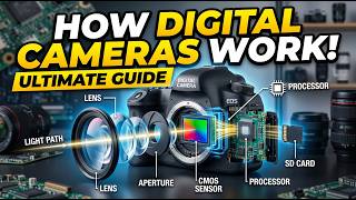 How Digital Cameras Work – Turning Light Into Digital Information.
