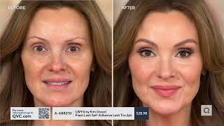 LWYA by Kim Gravel Flash Lash Self-Adhesive Lash Trio 2pk on QVC