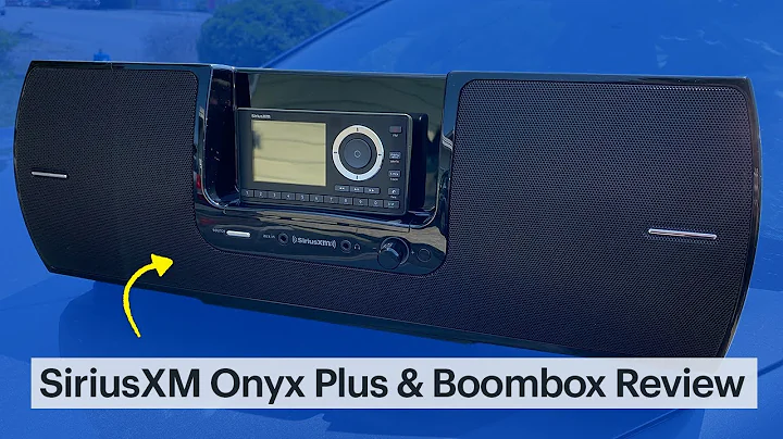 SiriusXM Onyx Plus Satellite Radio and Boombox Review
