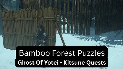 All Kitsune Bamboo Forest Puzzles - Ghost Of Yotei