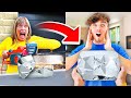 Destroying Morgz Diamond Play Button & Buying Him A New One...