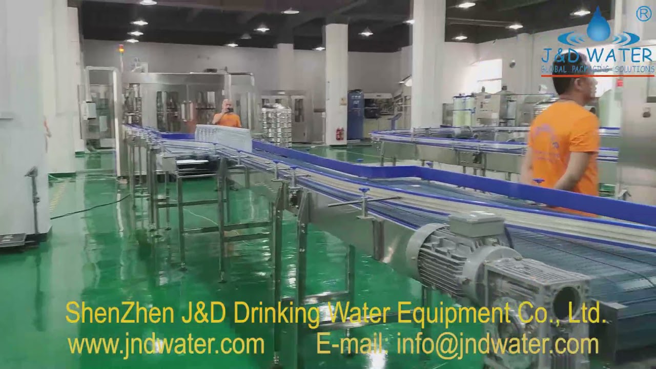J&D Water Treatment Systems 12000 BPH Mineral Water Production Line