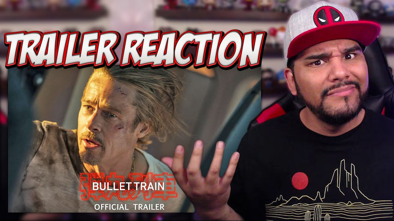 Bullet Train (2022) *TRAILER REACTION* Brad Pitt, Sandra Bullock
