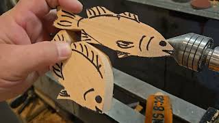 Tiny Fish, Big Smile – Lathe Turning a One-of-a-Kind Gift for a tiny little girl!