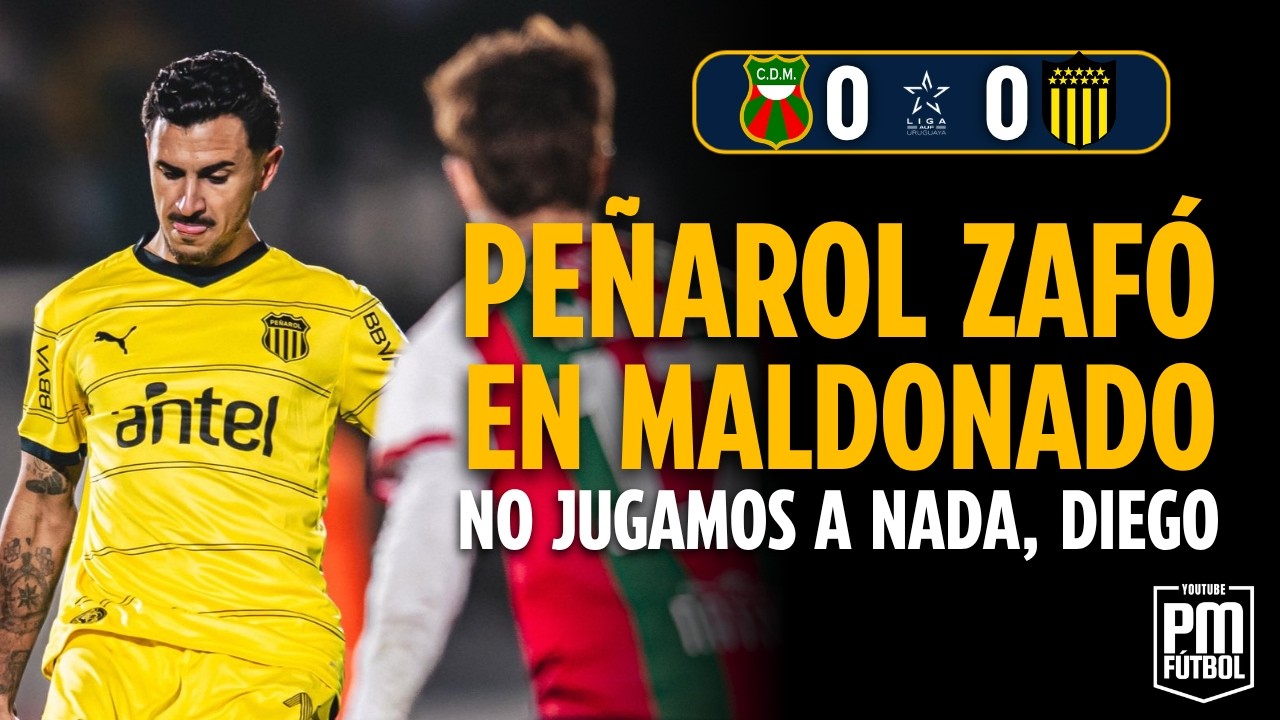 Deportivo Maldonado vs Peñarol วิดีโอฟุตบอล