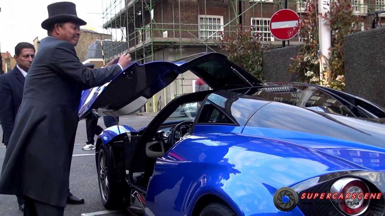 pic Pagani Huayra Roadster Doors Open million pagani huayra with broken gullwing door