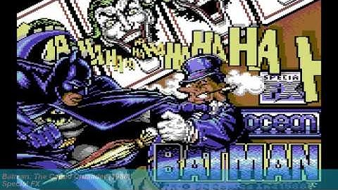 Batman The Caped Crusader 1988, Ocean - Commodore 64