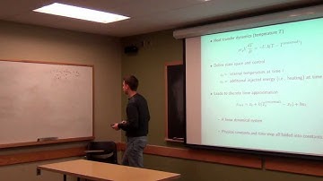 Lecture 16: Control 1, Control as optimization