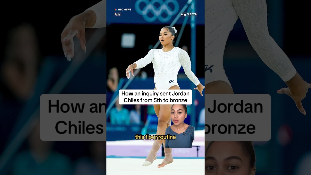 How an inquiry sent Jordan Chiles from 5th to Bronze How an inquiry sent Jordan Chiles from 5th to Bronze