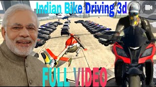 FULL VIDEO Welcome Narendra Modi ji 🎉🤩 || Indian Bike Driving 3d || Story Video #shorts #viral screenshot 5