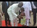 President Weah Attends the Inauguration of H. E. Julius Maada Bio, President of Sierra Leone