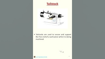 CNC Lathe :Tailstock