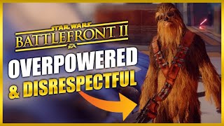 WTF CHEWBACCA IS INSANE 😱 Star Wars Battlefront 2 Gameplay