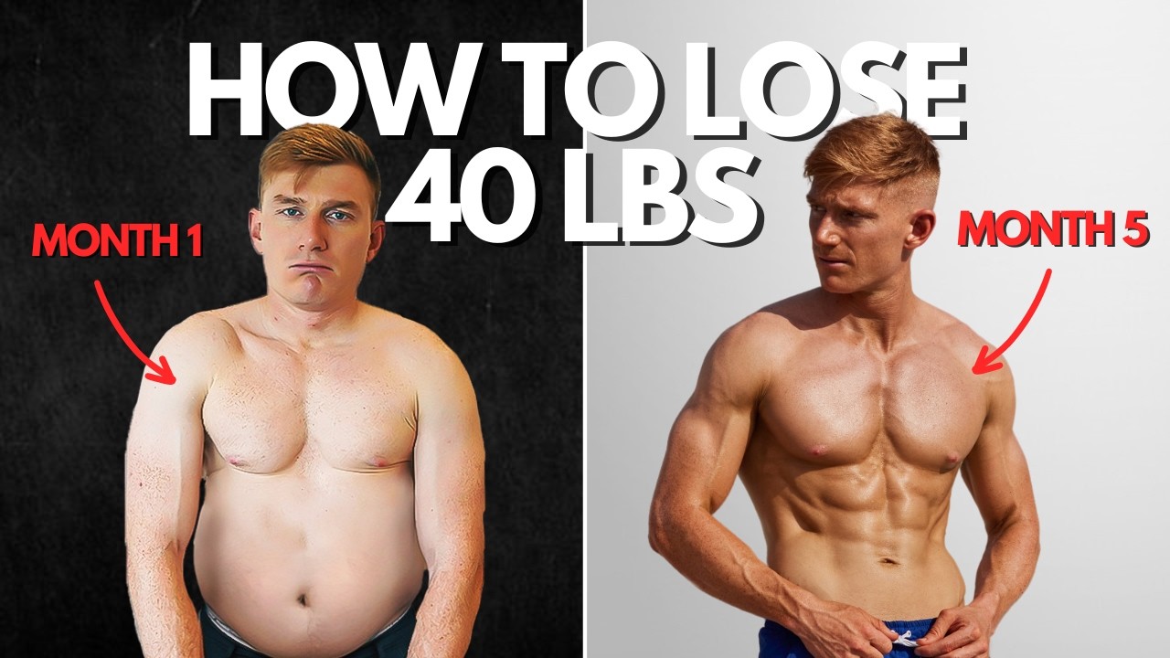 How To Lose 40lbs In 5 Months Youtube 