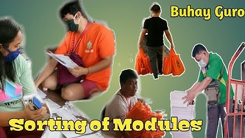 Sorting of Modules ( Para sa Bata, Para sa Bayan )