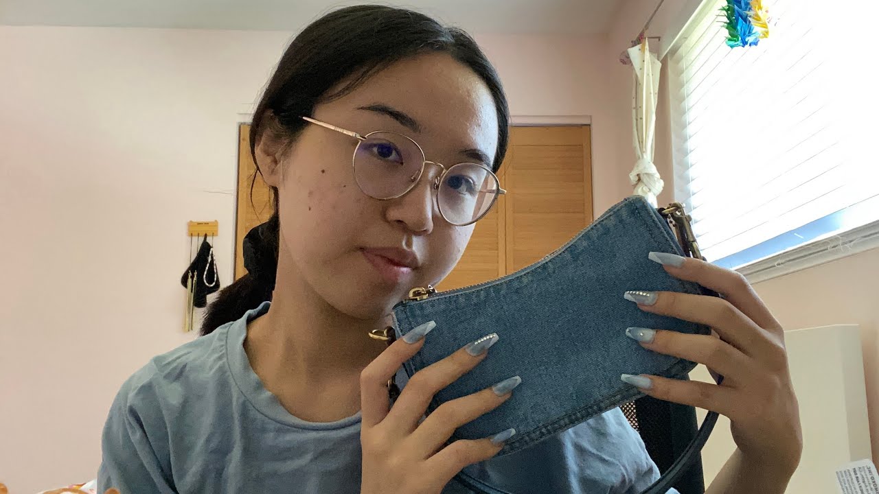 what’s in my bag (asmr)