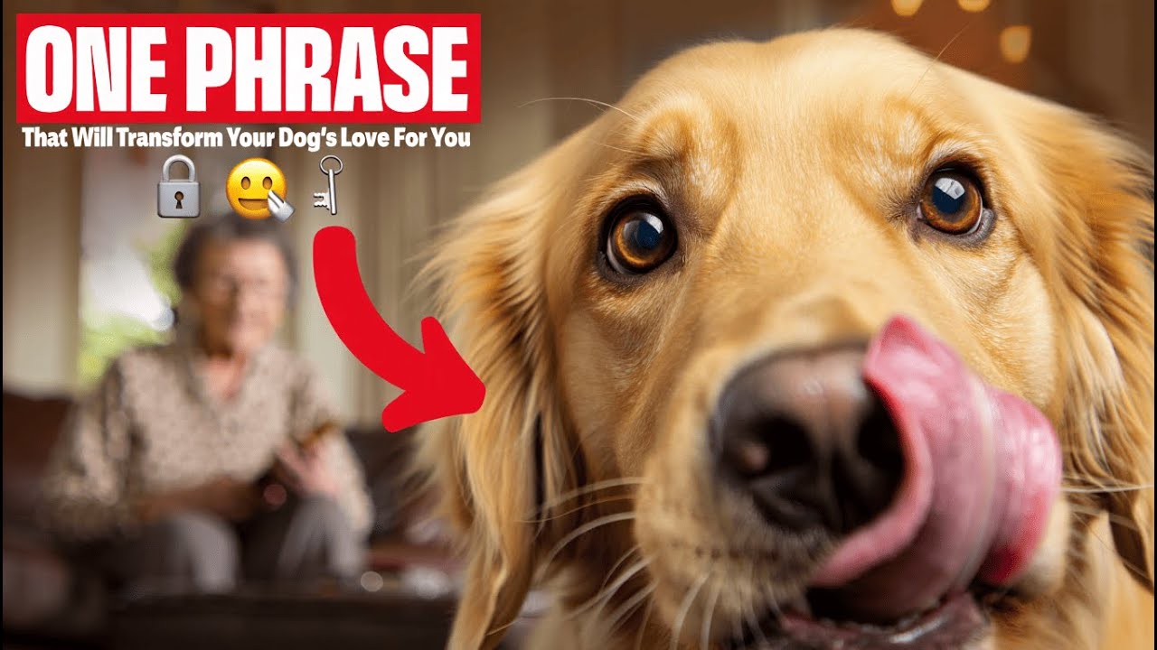 The One Phrase That Will Transform Your Dog's Love For You!