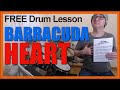 ★ Barracuda (Heart) ★ FREE Video Drum Lesson | How To Play SONG (Michael DeRosier)
