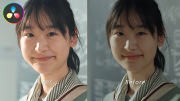 【Davinch Resolveチュートリアル】ダビンチリゾルブで肌の色を良くしよう！