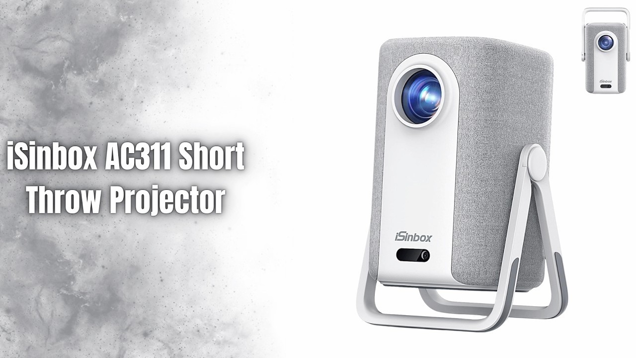 M08/04a2904☆iSinbox プロジェクター AC311 🔥 iSinbox AC311 Short Throw Projector Review 2026 | Netflix, 40W