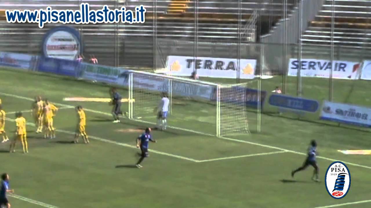 Lega Pro 2010/11, 32^ Giornata, Pisa - Andria 2-1 (VideoNewsTV - Pisanellastoria.it)