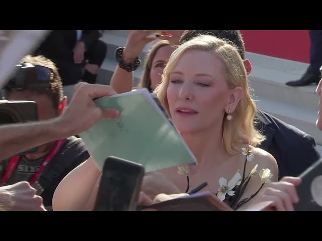 Crowds go wild for Cate Blanchett and 'TAR' cast in Venice 