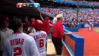 2011/08/14 Callaspo's sacrifice fly
