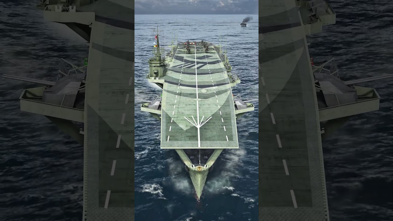 Aircraft Carrier Ibuki 3DCG - YouTube