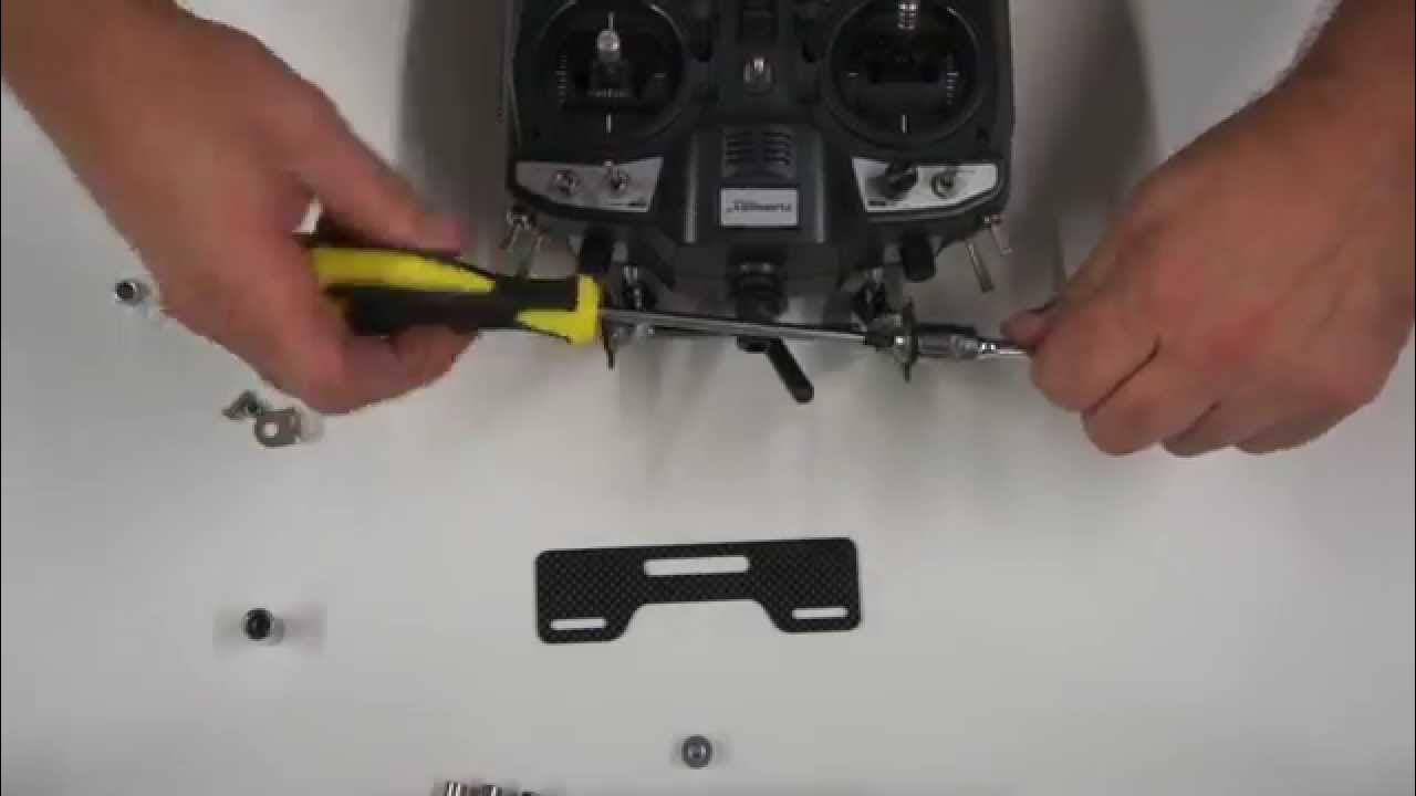 Hobbyking's "Universal Carbon FPV Monitor To Transmitter Mount System