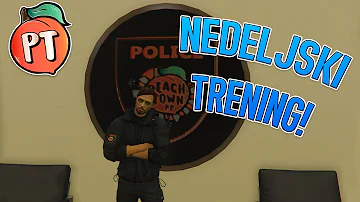 POLICIJA IMA NEDELJSKI TRENING! | PeachTownRP