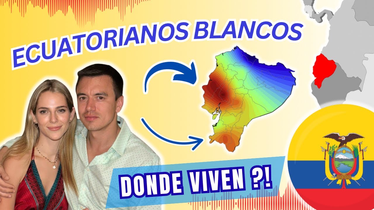 Por qué hay BLANCOS en el Sur y Costa de ECUADOR⁉️🇪🇨