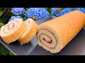 Swiss Roll Recipe (3 Ingredient Sponge) || Dessert for Beginners