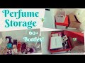 Relaxing perfume organisation tour - how I store & organise my 60+ PERFUME COLLECTION! 💖