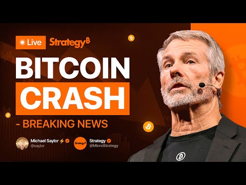 Michael Saylor Why Bitcoin Is Crashing Huge BTC Dump What Comes After