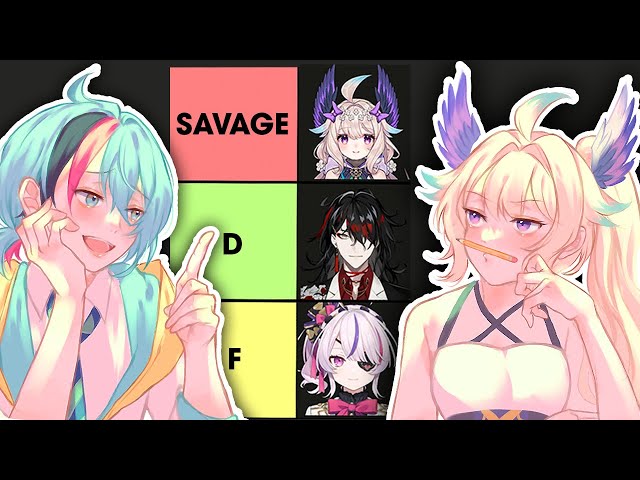 NIJI EN SAVAGE TIERLIST w/ ENNA! 【NIJISANJI EN | Kyo Kaneko】のサムネイル