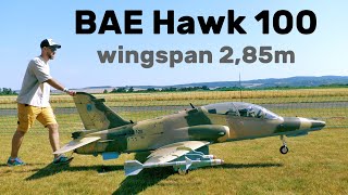 BAE Hawk 100 | 2,85m scale jet turbine RC airplane | 4K | JETS  OVER CZECH 2025