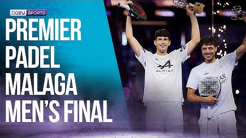 Premier Padel Malaga 2024 Men's Final | HIGHLIGHTS | 07/14/2024 | beIN SPORTS USA