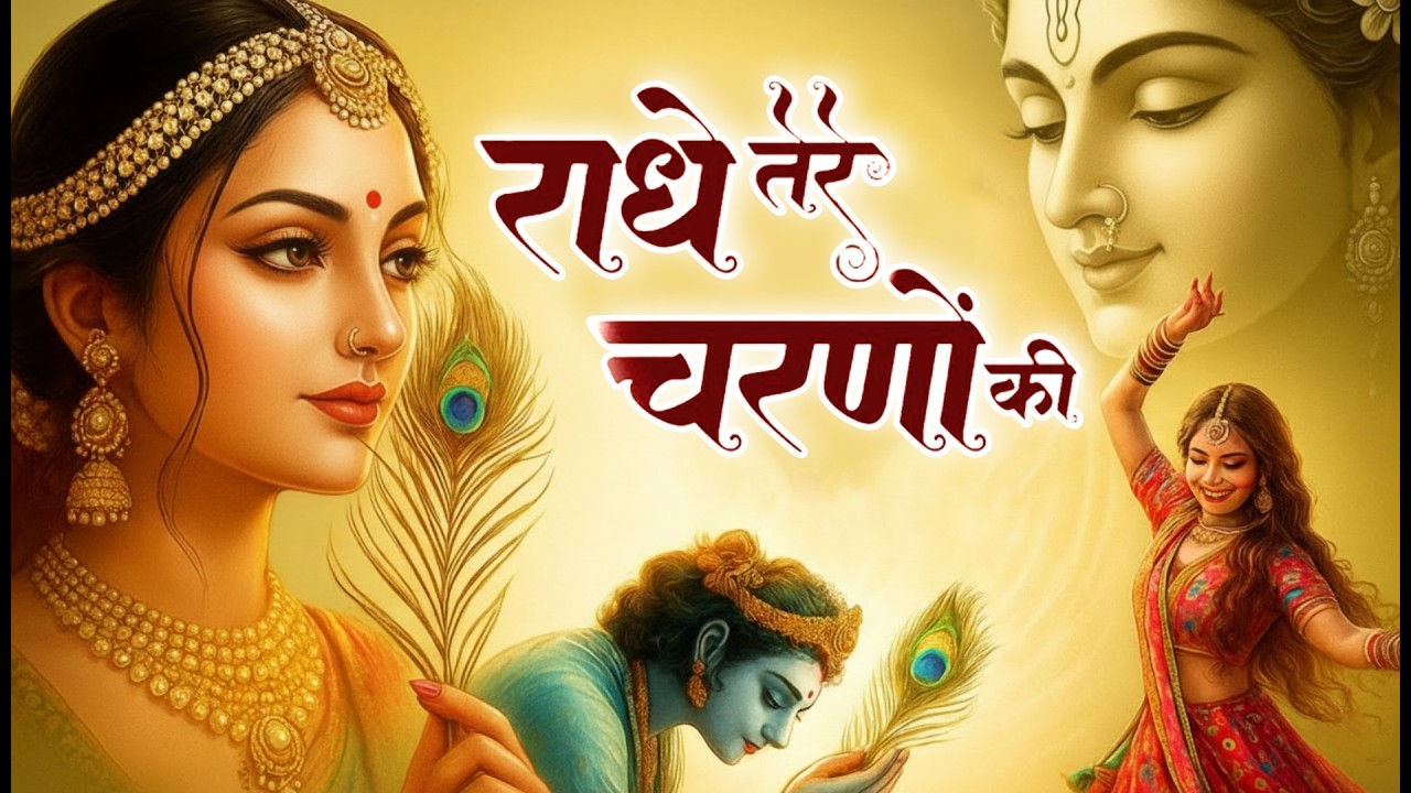 कृष्ण भजन : राधे तेरे चरणों की | Radhe Tere Charno Ki | Krishna Bhajan | Bhumika Sharma Viral Bhajan