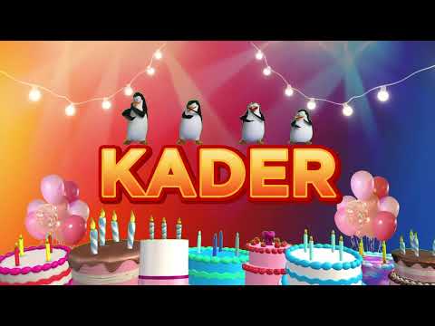 KADER'in Doğum Günü Şarkısı - İyi Ki Doğdun Kader! | Mutlu Yıllar İsme Özel