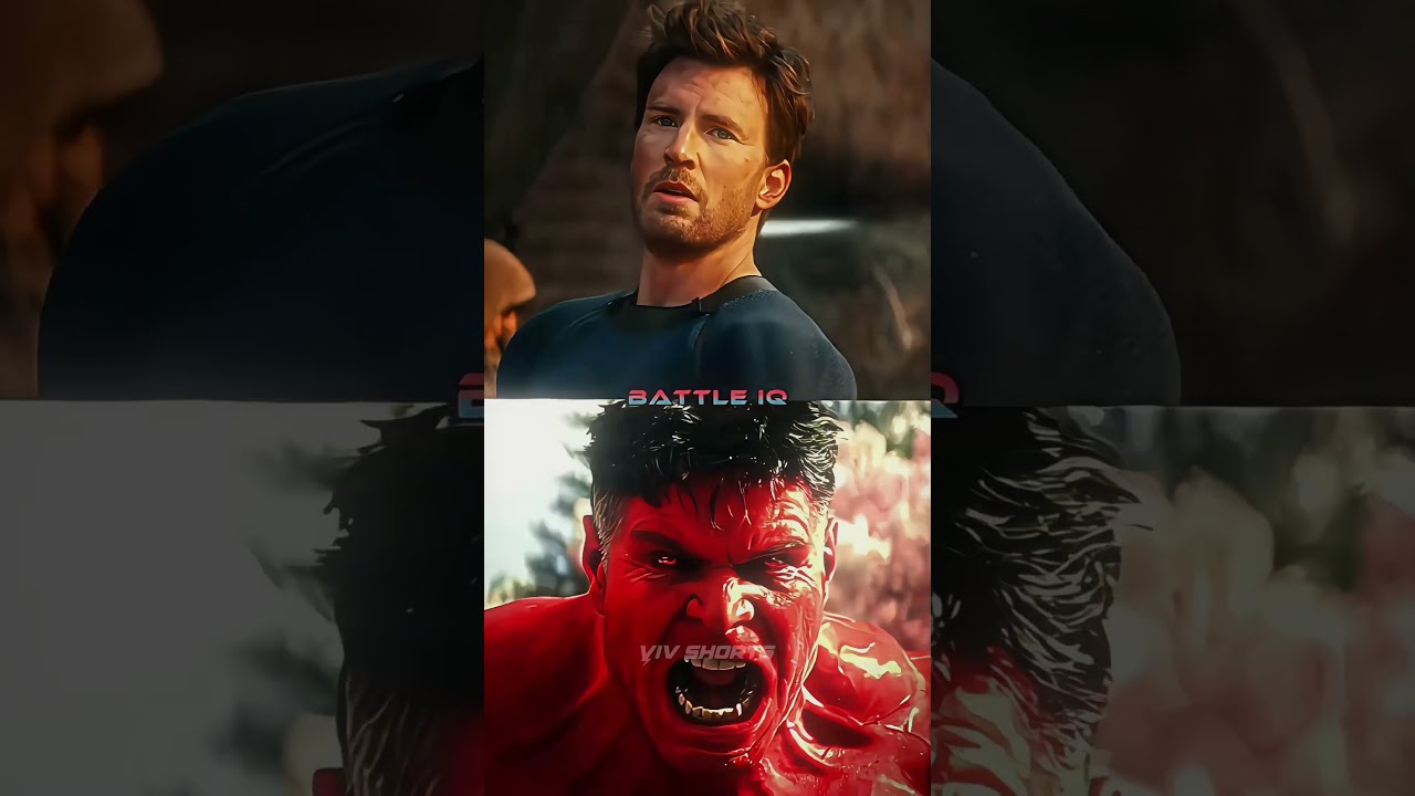 Human Torch Vs Red Hulk Vivshorts