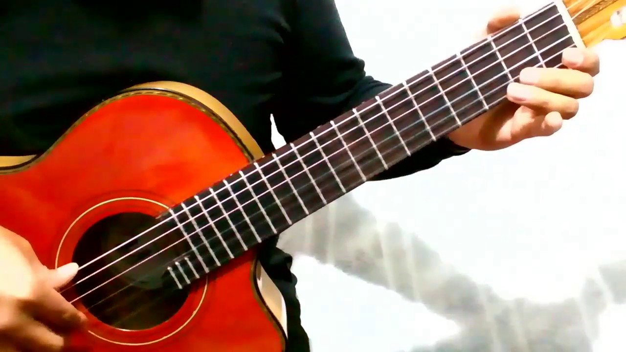 MAR Y CIELO Requinto de los Panchos - tutorial de requinto- cómo tocar mar y cielo El mar y el cielo