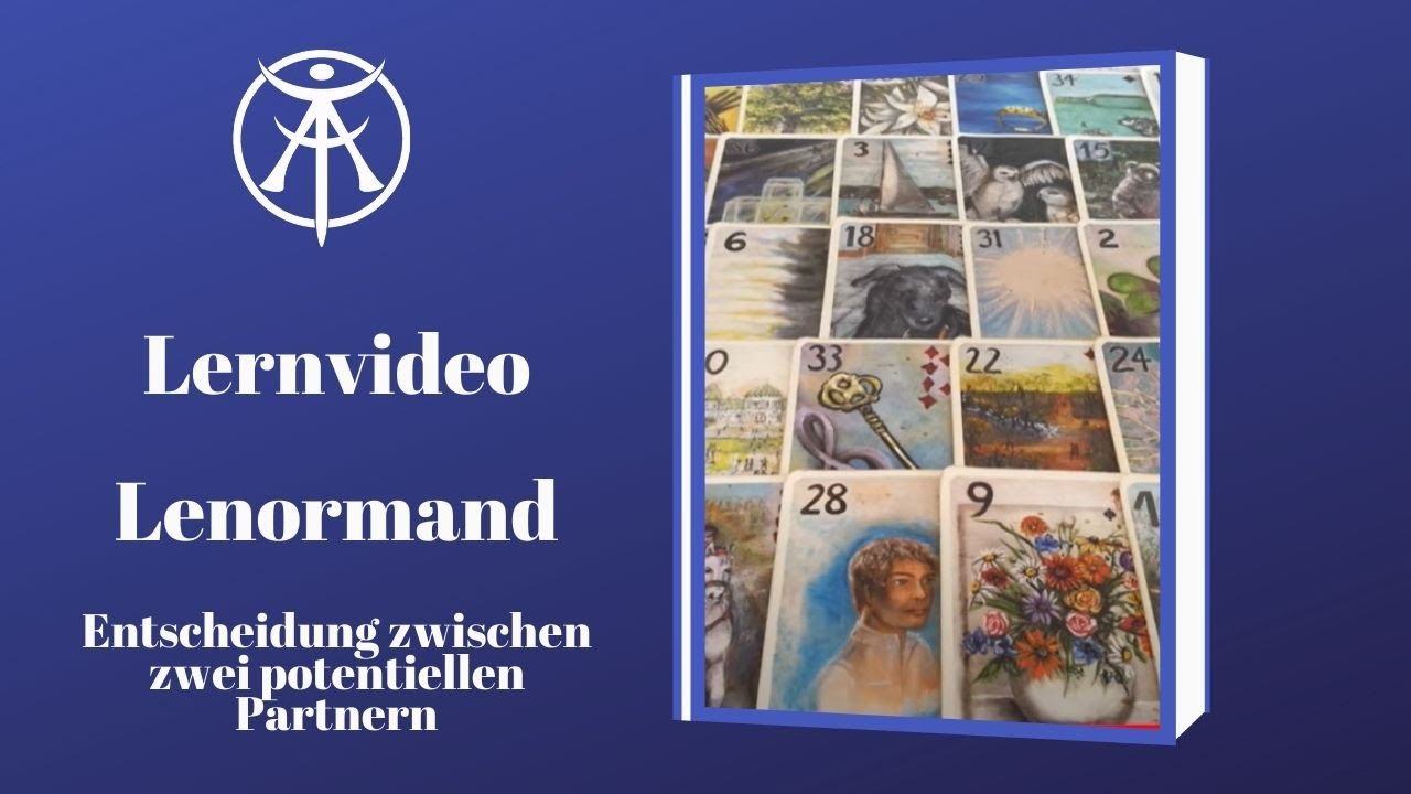 Entscheidung Zwischen Zwei Partnern Grosse Tafel Lenormand
