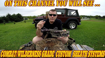 Custom Kydex Sheath- Yellow Hawk Customs Outdoors- Knife/Sheath System Offerings