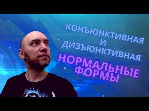 Что такое конъюнктивная и дизъюнктивная нормальные формы? Душкин объяснит